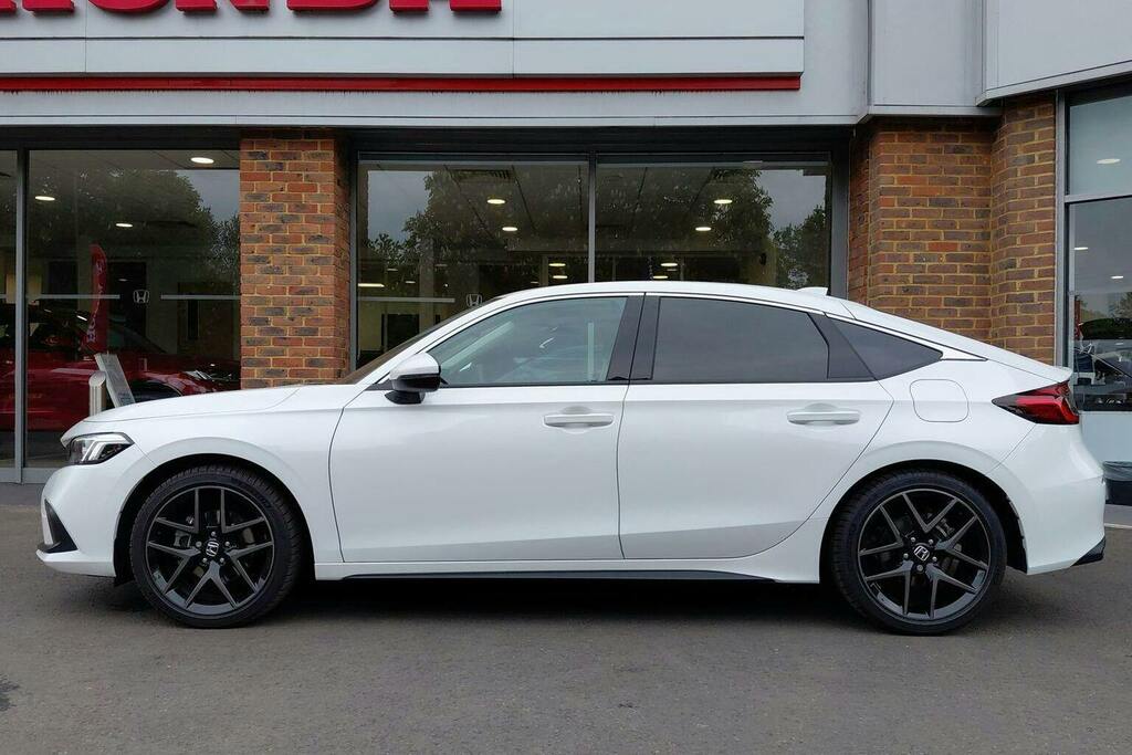Honda Civic 2.0 H I Mmd Advance Hatchback Hybrid Ec White #6
