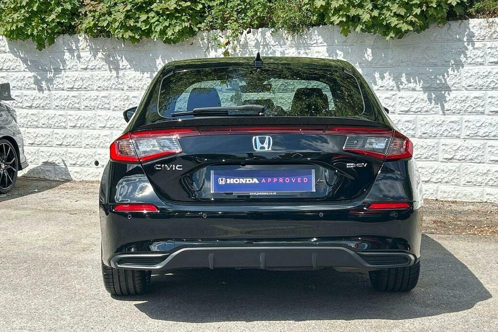 Honda Civic 2.0 H I Mmd Sport Hatchback Hybrid Ecvt Black #4
