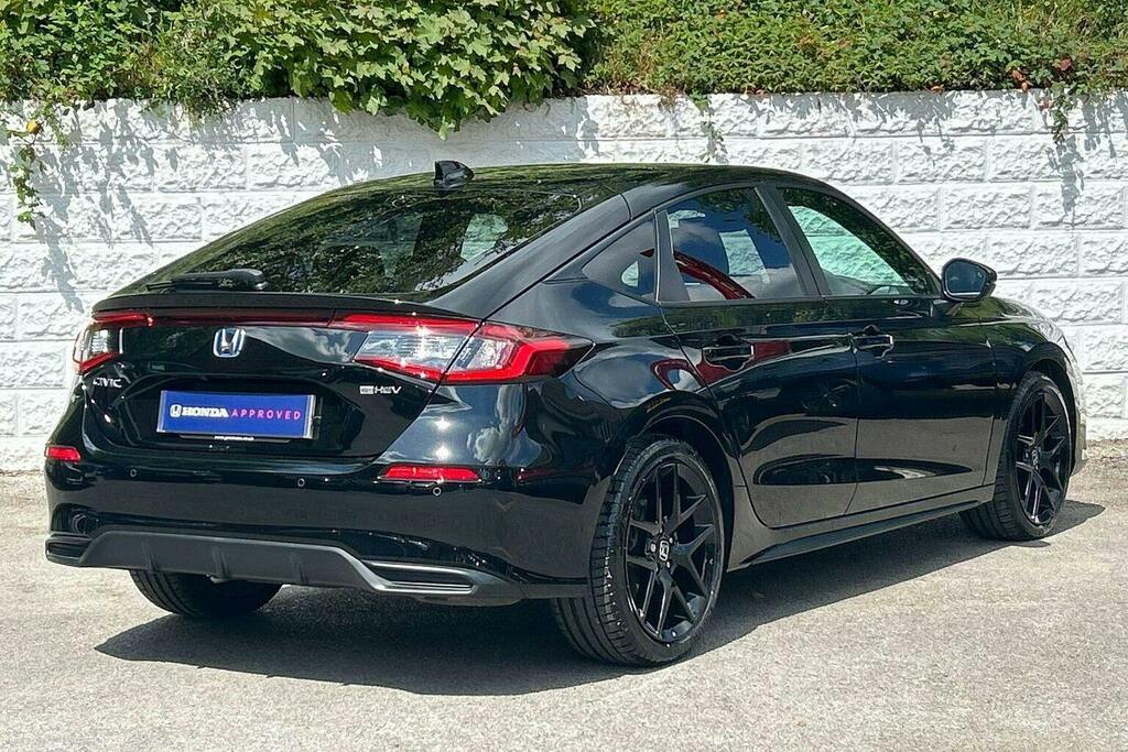 Honda Civic 2.0 H I Mmd Sport Hatchback Hybrid Ecvt Black #3