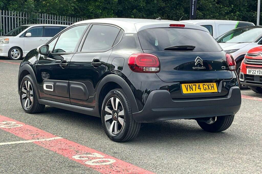 Citroen C3 1.2 Puretech Plus Hatchback VN74GXH Black #5