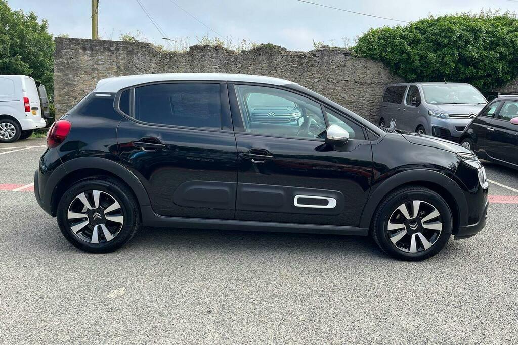 Citroen C3 1.2 Puretech Plus Hatchback VN74GXH Black #2