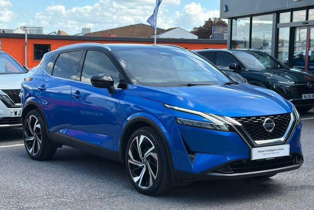 Nissan Qashqai 1.3 Dig T Mhev Tekna Plus Suv Hybrid Xt Blue