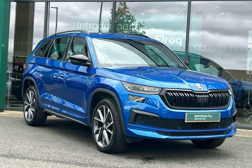 Skoda Kodiaq 2.0 Tsi Sportline Suv Dsg 4Wd Blue