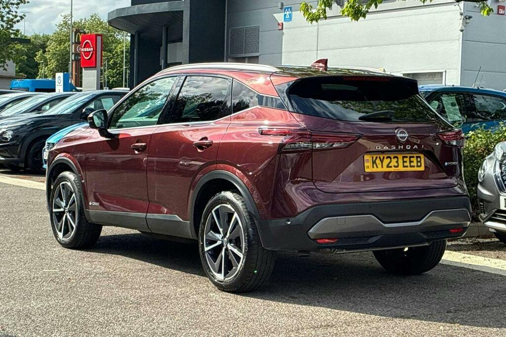 Nissan Qashqai 1.5 H E Power Tekna Suv Hybrid KY23EEB Red #5