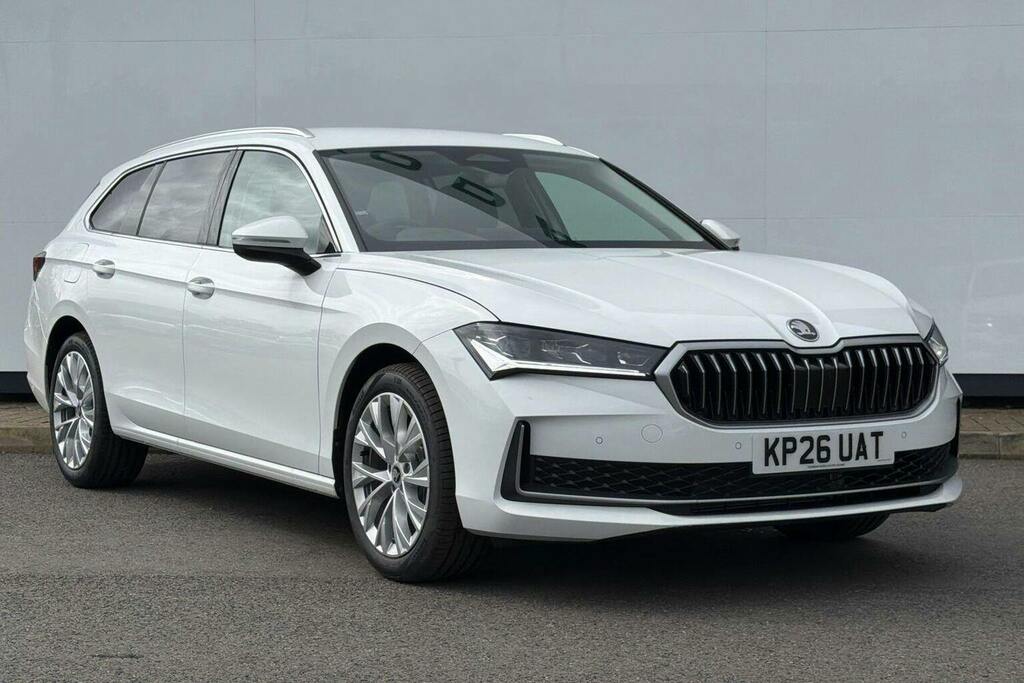 Skoda Superb 1.5 Tsi E Tec Mhev Se L Estate Hybrid D White