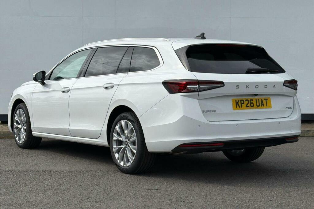 Skoda Superb 1.5 Tsi E Tec Mhev Se L Estate Hybrid D KP26UAT White #5