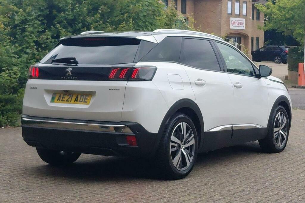 Peugeot 3008 1.6 13.2Kwh Allure Premium Suv Plug In White #3