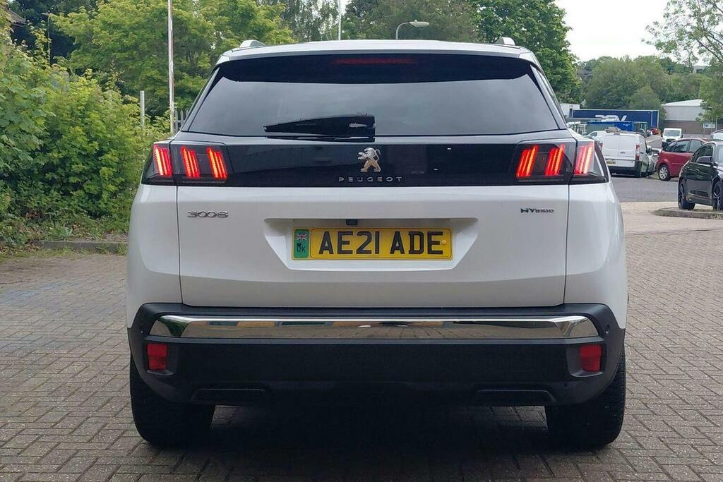 Peugeot 3008 1.6 13.2Kwh Allure Premium Suv Plug In White #4