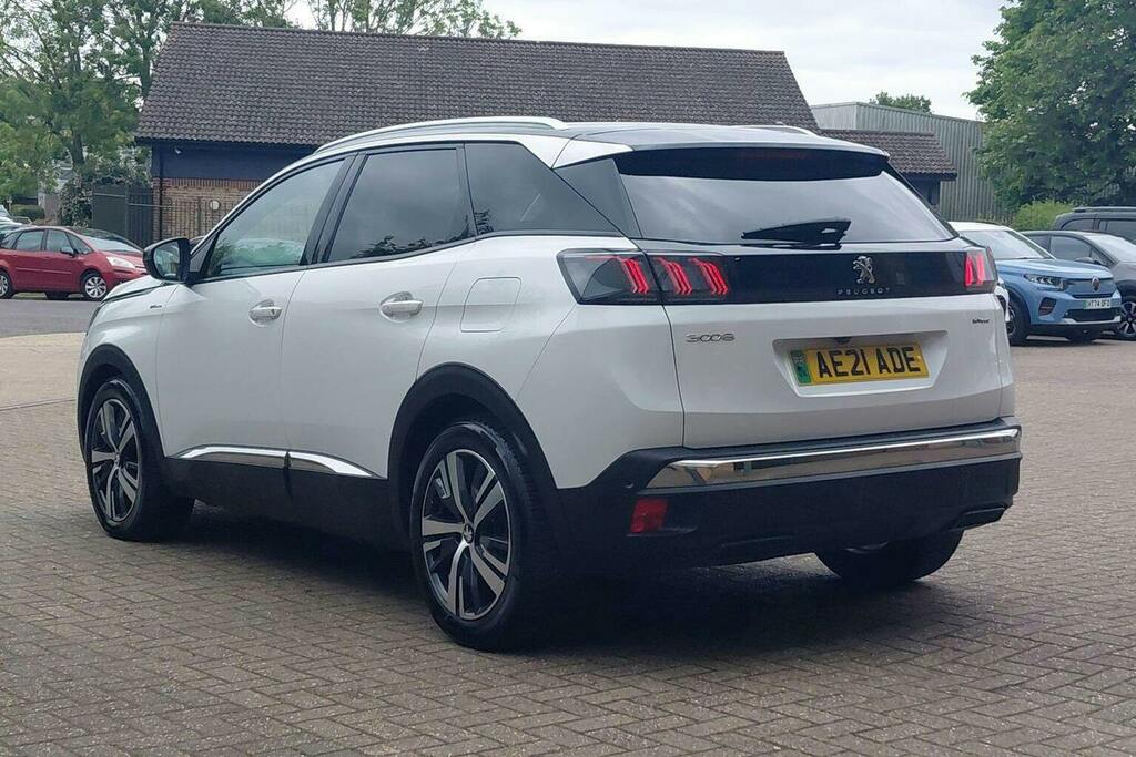 Peugeot 3008 1.6 13.2Kwh Allure Premium Suv Plug In White #5