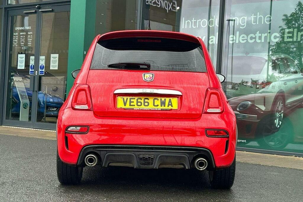 Abarth 595 1.4 T Jet Hatchback VE66CWA Red #4