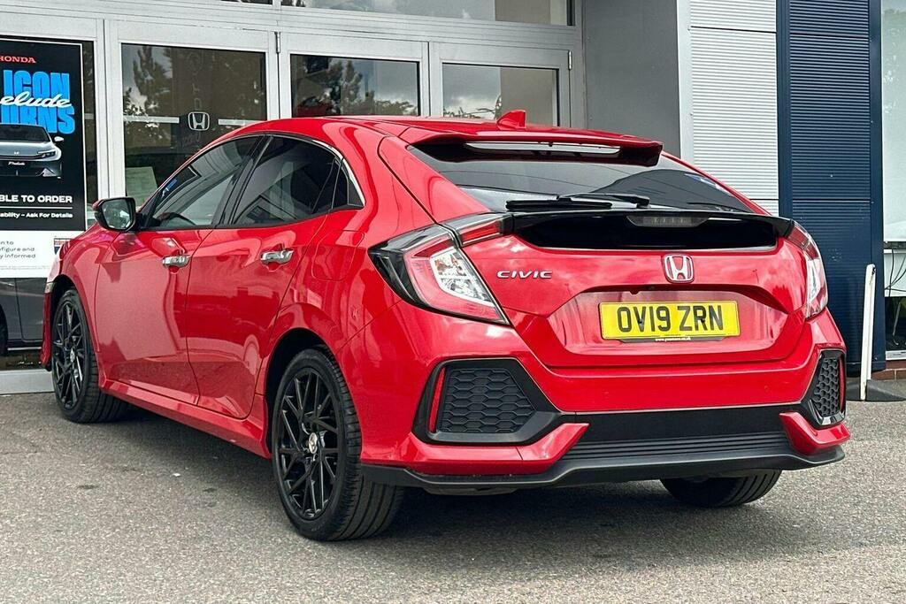 Honda Civic 1.5 Vtec Turbo Prestige Hatchback Cvt Red #5