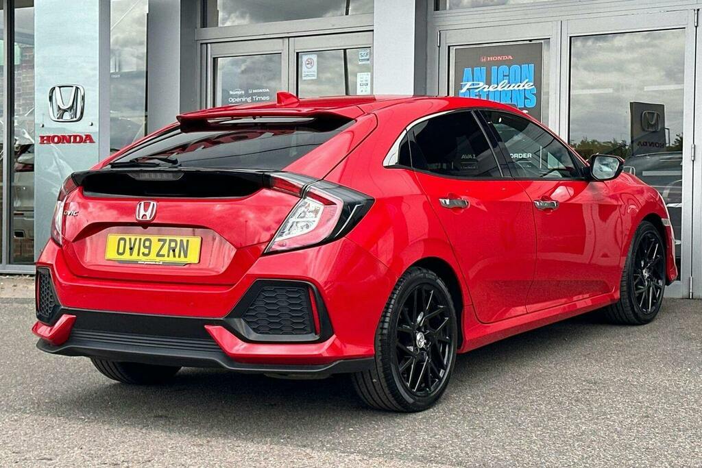 Honda Civic 1.5 Vtec Turbo Prestige Hatchback Cvt Red #3