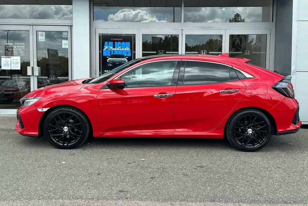 Honda Civic 1.5 Vtec Turbo Prestige Hatchback Cvt Red #6