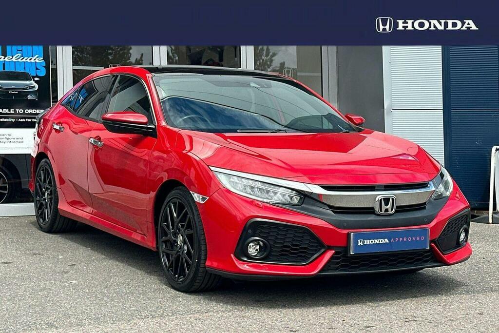 Honda Civic 1.5 Vtec Turbo Prestige Hatchback Cvt Red