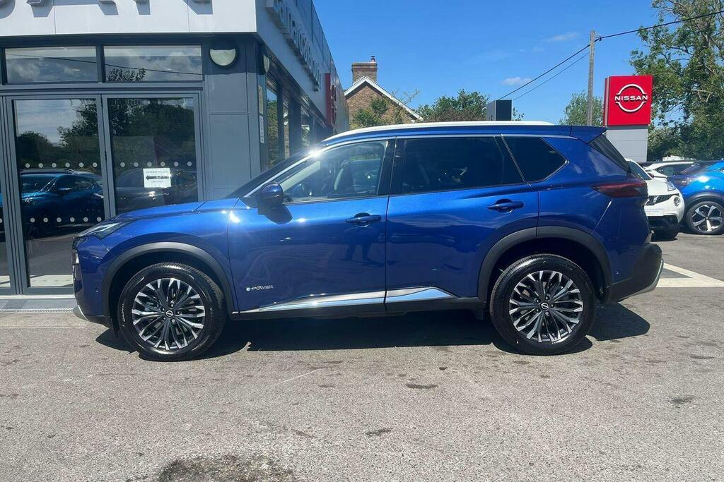 Nissan X-Trail 1.5 H E Power Tekna Suv Hybrid E 4 WM75YTJ Blue #6