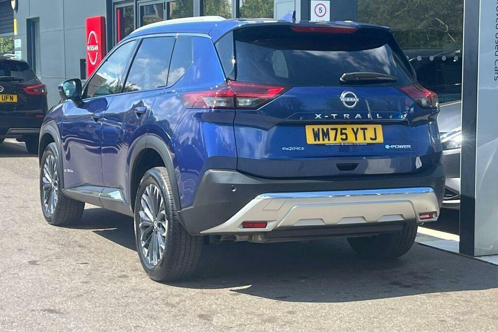 Nissan X-Trail 1.5 H E Power Tekna Suv Hybrid E 4 WM75YTJ Blue #5
