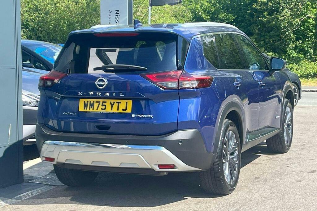 Nissan X-Trail 1.5 H E Power Tekna Suv Hybrid E 4 WM75YTJ Blue #3