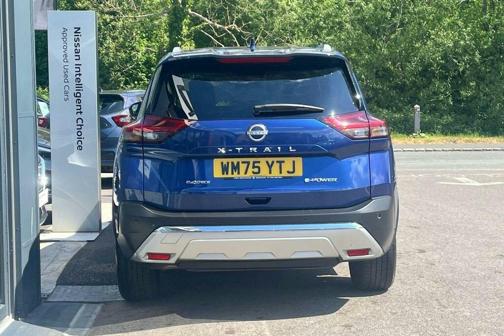 Nissan X-Trail 1.5 H E Power Tekna Suv Hybrid E 4 WM75YTJ Blue #4