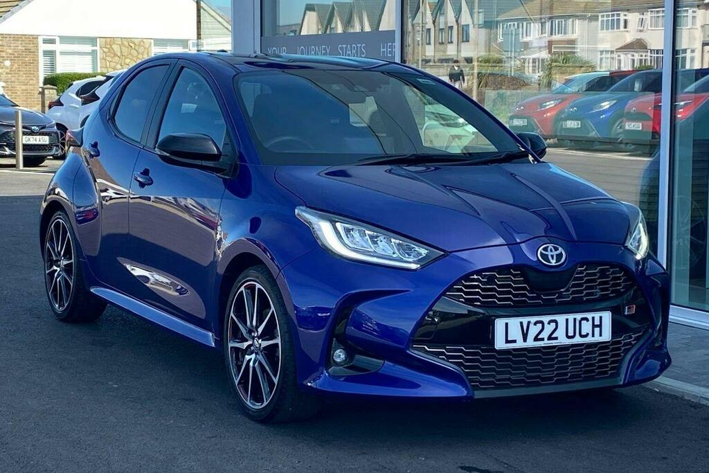 Toyota Yaris 1.5 Vvt H Gr Sport Hatchback Hybrid E C Blue