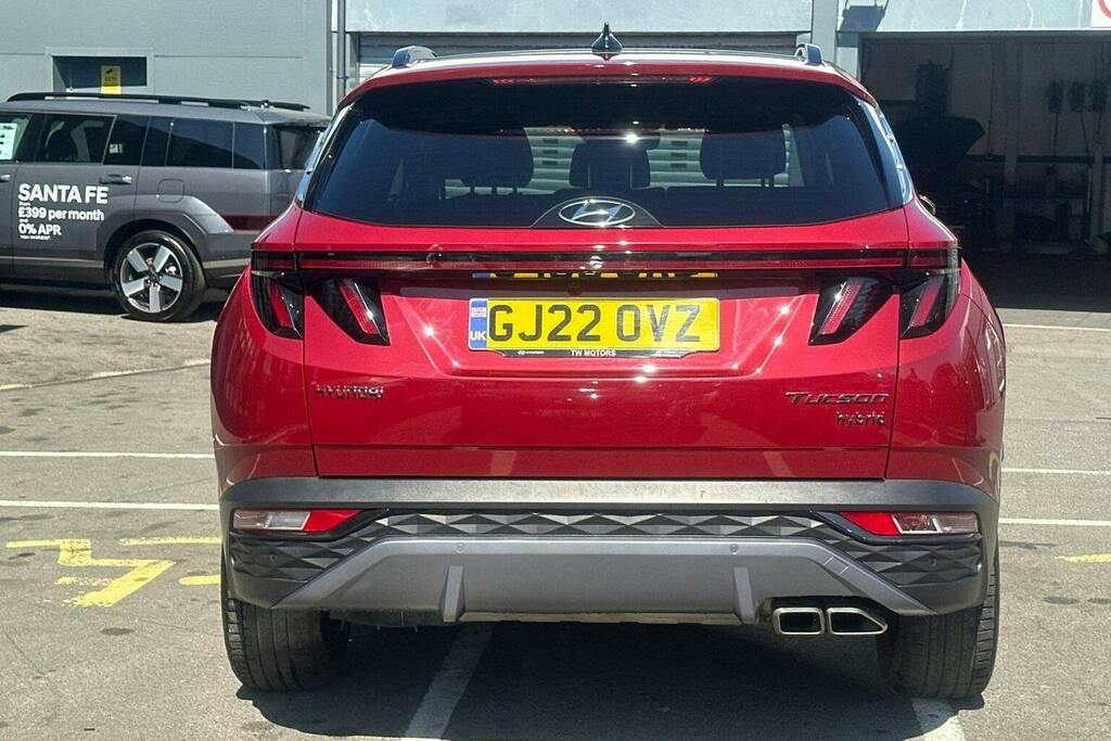Hyundai Tucson 1.6 H T Gdi Ultimate Suv Hybrid GJ22OVZ Red #6