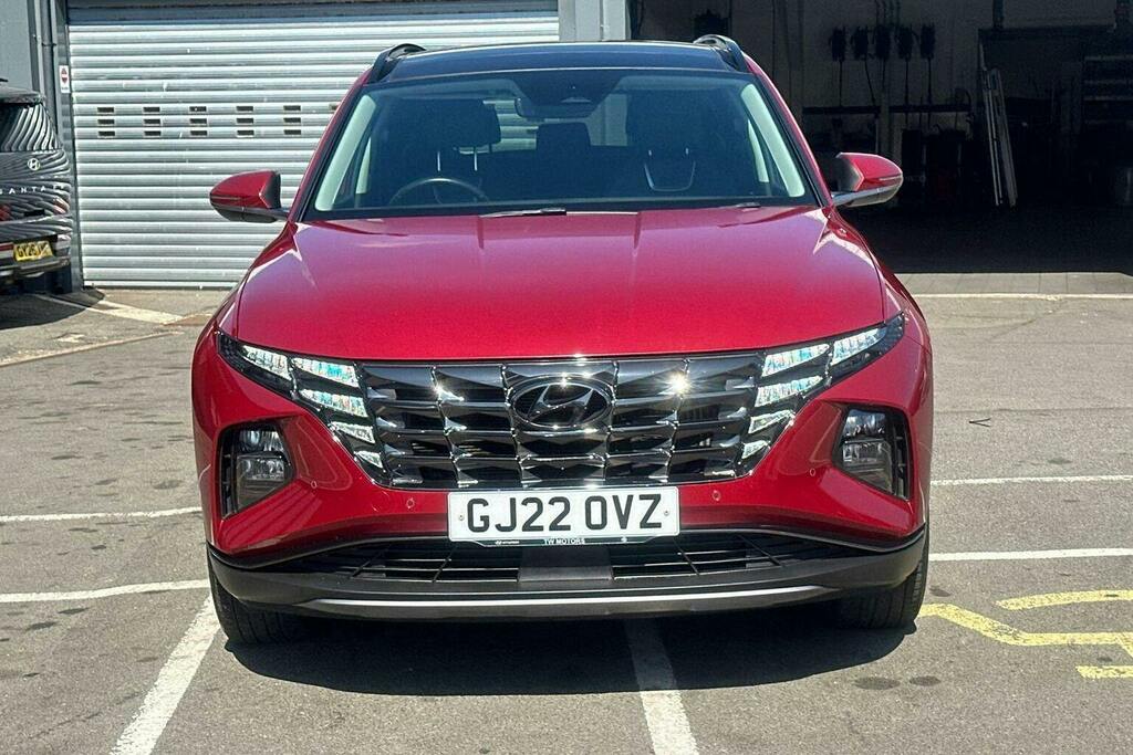 Hyundai Tucson 1.6 H T Gdi Ultimate Suv Hybrid GJ22OVZ Red #2