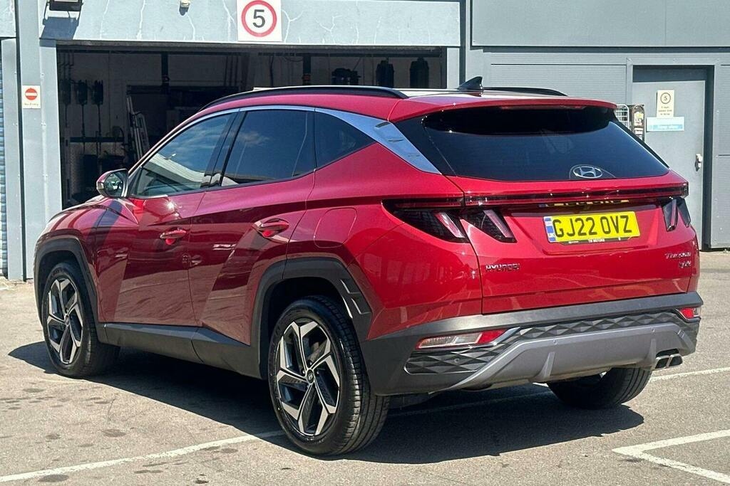 Hyundai Tucson 1.6 H T Gdi Ultimate Suv Hybrid GJ22OVZ Red #4