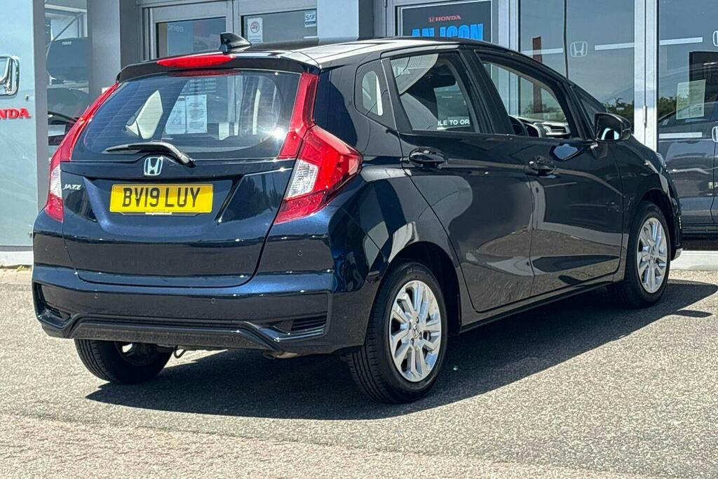 Honda Jazz 1.3 I Vtec Se Navi Hatchback Cvt BV19LUY Blue #3