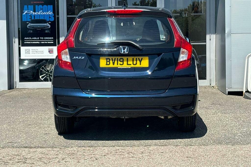 Honda Jazz 1.3 I Vtec Se Navi Hatchback Cvt BV19LUY Blue #4