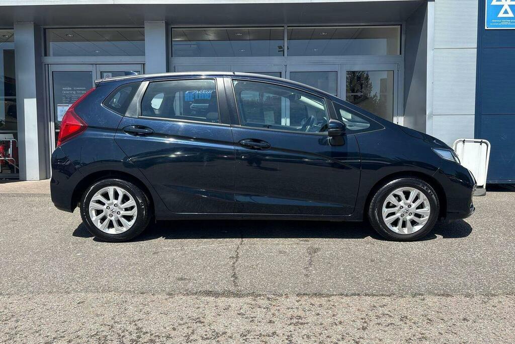 Honda Jazz 1.3 I Vtec Se Navi Hatchback Cvt BV19LUY Blue #2