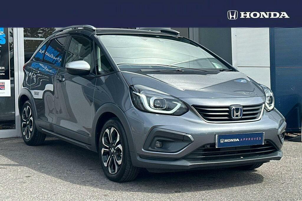 Honda Jazz 1.5 H I Mmd Crosstar Ex Hatchback Hybri Grey