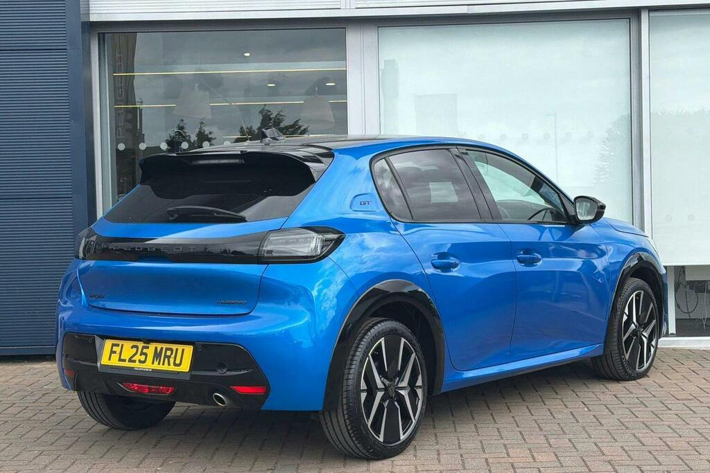Peugeot 208 1.2 Gt Hatchback Hybrid E Dsc6 FL25MRU Blue #6