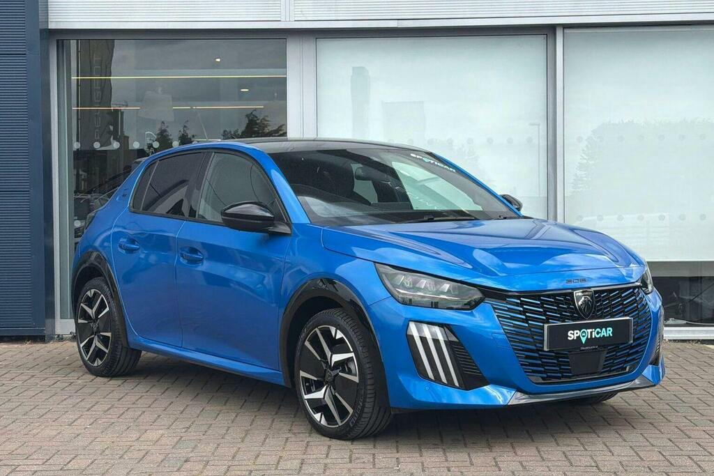 Peugeot 208 1.2 Gt Hatchback Hybrid E Dsc6 Blue