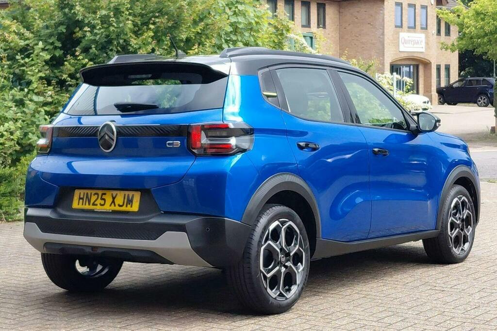 Citroen C3 1.2 Turbo Plus Hatchback HN25XJM Blue #3
