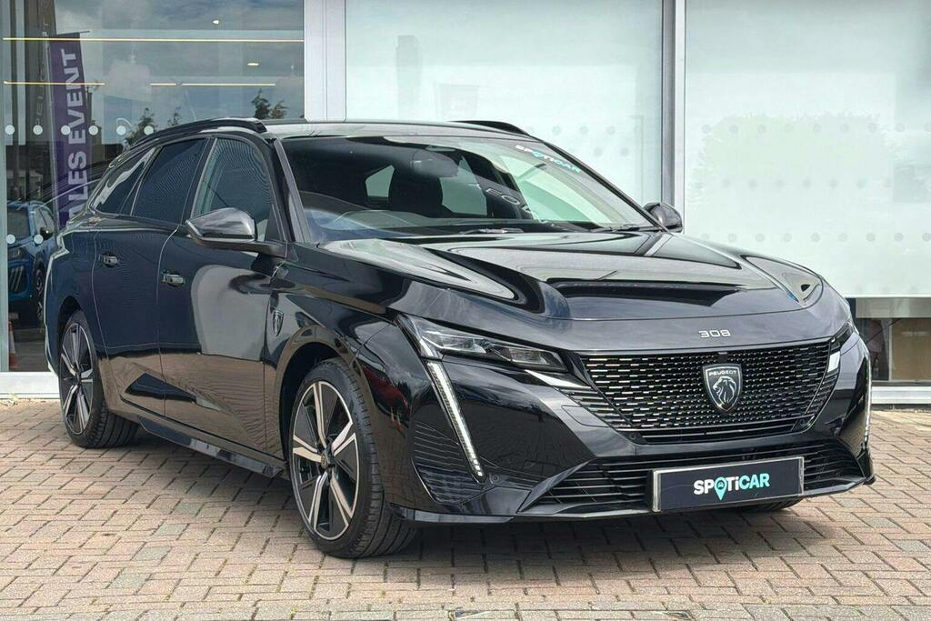 Peugeot 308 SW 1.2 Gt Estate Hybrid E Dsc6 Black