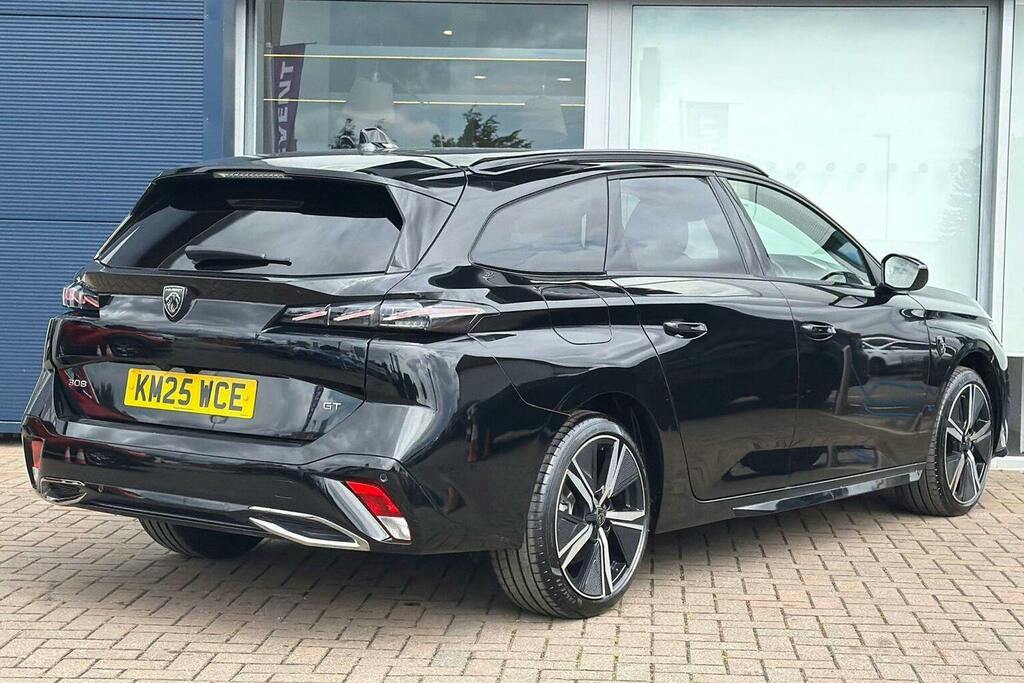 Peugeot 308 SW 1.2 Gt Estate Hybrid E Dsc6 Black #6