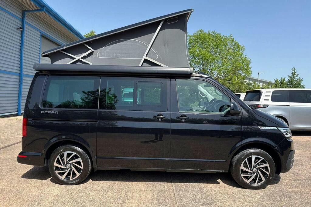 Volkswagen California 2.0 Bitdi Ocean Camper Dsg WJ74HVM Black #2