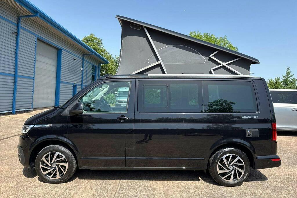 Volkswagen California 2.0 Bitdi Ocean Camper Dsg WJ74HVM Black #6