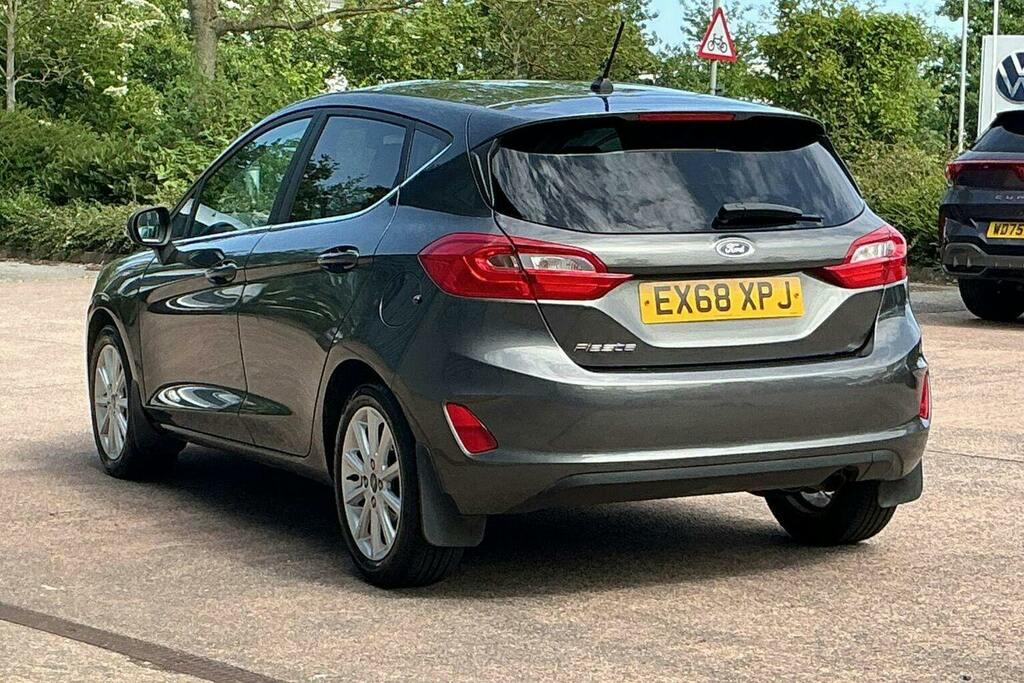 Ford Fiesta 1.0T Ecoboost Titanium Hatchback EX68XPJ Grey #5
