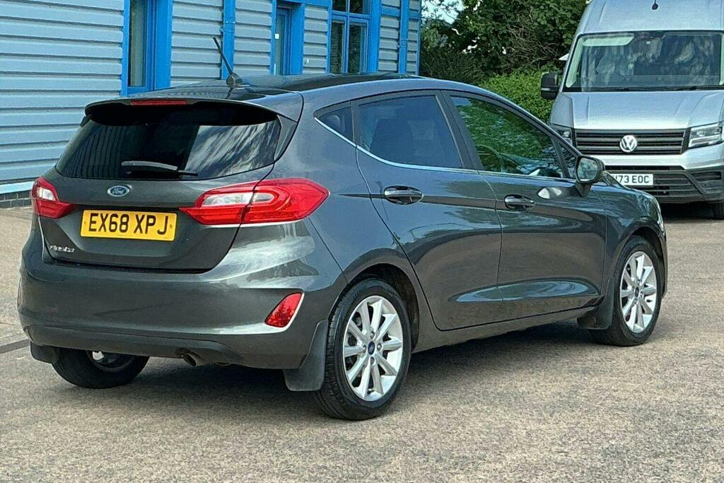 Ford Fiesta 1.0T Ecoboost Titanium Hatchback EX68XPJ Grey #3