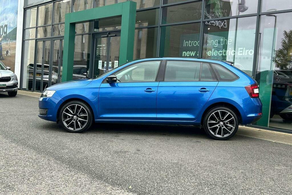 Skoda Rapid Spaceback 1.2 Tsi Se Sport Hatchback Blue #6