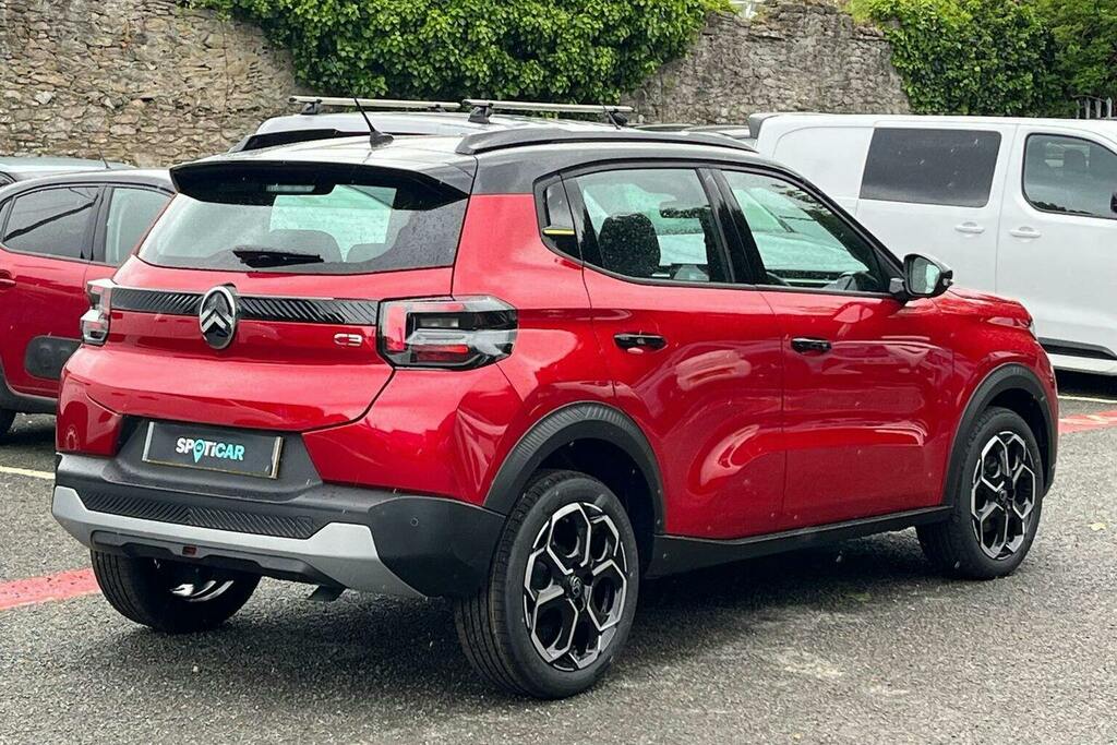 Citroen C3 1.2 Turbo Plus Hatchback WG26UWP Red #3