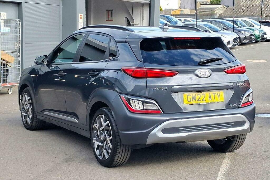 Hyundai Kona 1.6 H Gdi Ultimate Suv Hybrid Dct Grey #5