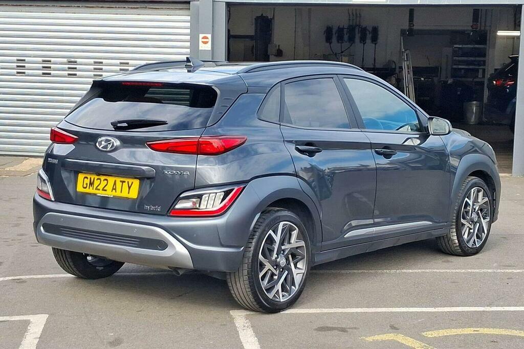 Hyundai Kona 1.6 H Gdi Ultimate Suv Hybrid Dct Grey #3