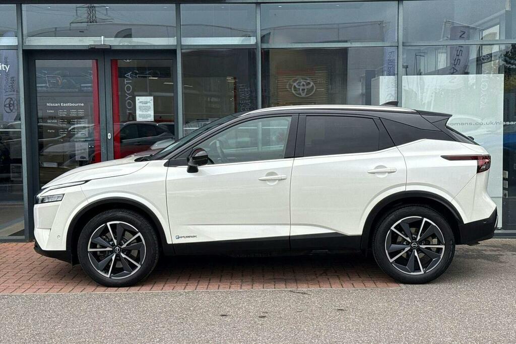 Nissan Qashqai 1.5 H E Power Tekna Suv Hybrid White #6
