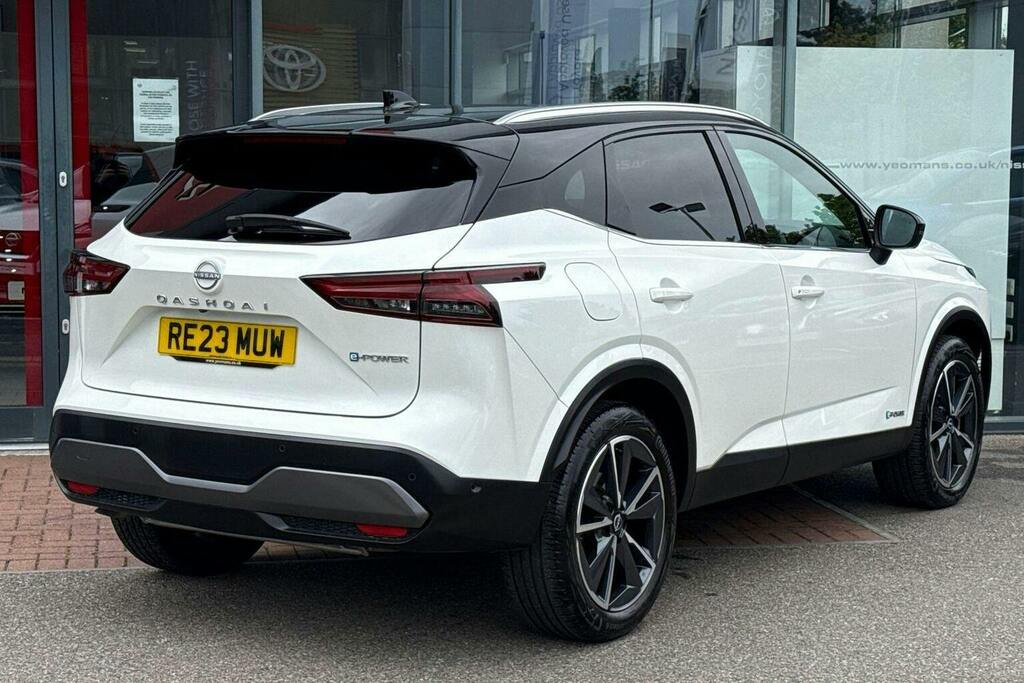 Nissan Qashqai 1.5 H E Power Tekna Suv Hybrid White #3