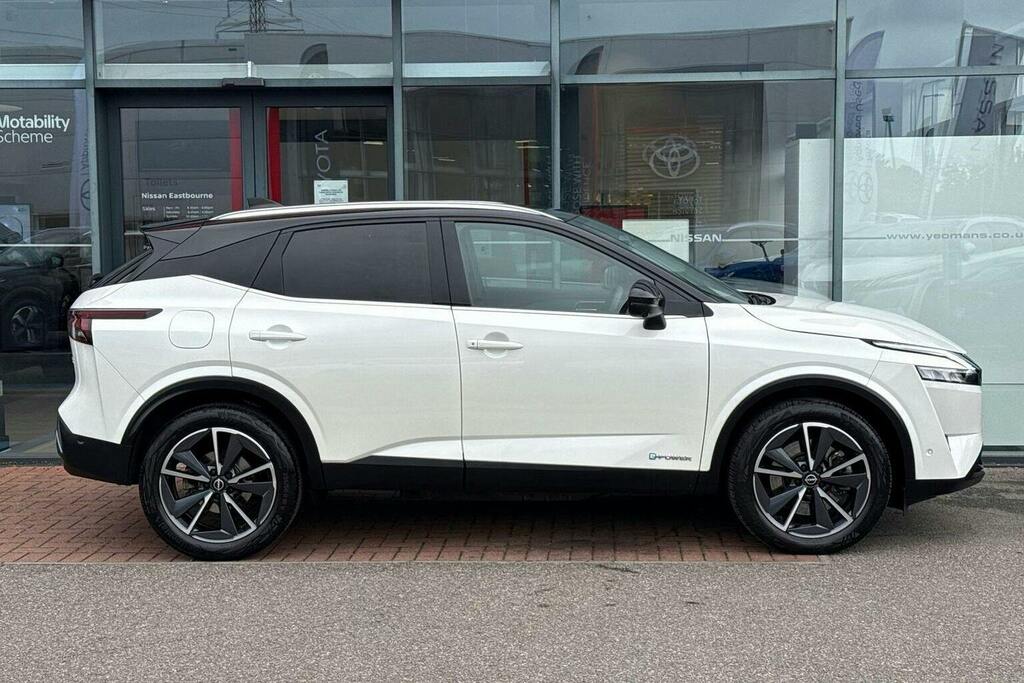 Nissan Qashqai 1.5 H E Power Tekna Suv Hybrid White #2