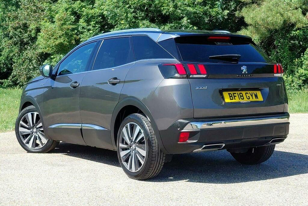 Peugeot 3008 1.2 Puretech Gt Line Premium Suv Grey #5