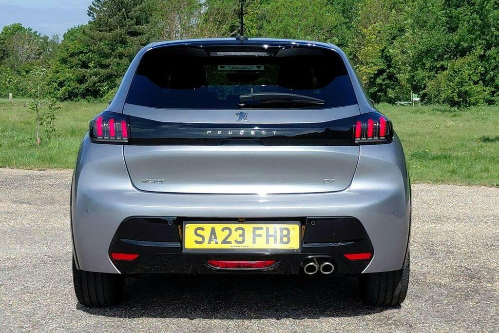 Peugeot 208 1.2 Puretech Gt Hatchback Eat SA23FHB Grey #4