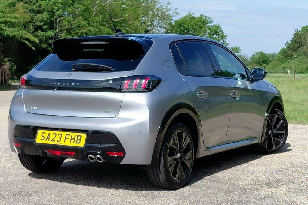 Peugeot 208 1.2 Puretech Gt Hatchback Eat SA23FHB Grey #3