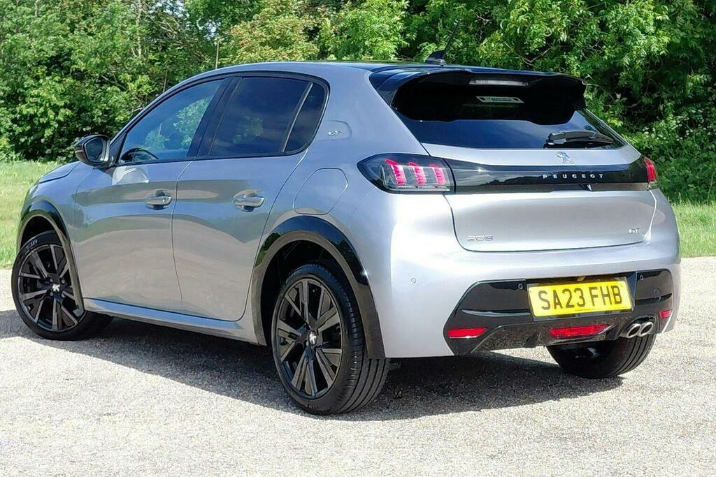 Peugeot 208 1.2 Puretech Gt Hatchback Eat SA23FHB Grey #5